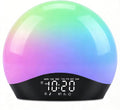 JALL Sunrise Alarm Clock for Bedrooms with White Noise Sound Machine, Wake Up Light Alarm Clocks for Heavy Sleepers & Kids, Dual Alarms, Nightlight, Sleep Timer, Bluetooth Speaker