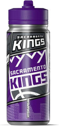 Hydrapeak x NBA Sacramento Kings 20 oz Stainless Steel Water Bottle, Officially Licensed Double Wall Insulated Sports Bottle with Straw Lid, Reusable Leakproof Gift for Kids & Adults