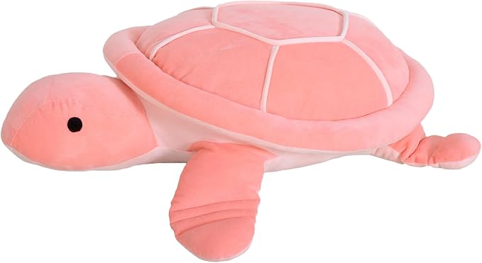 Dalmao 20 Inch Pink Sea Turtle Stuffed Animals Soft Plush Toys Body Pillows Ocean Turtle Plushies, Gifts for Kids Boys, Girls, Girlfriend, Birthday