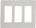 Wall Plates Screwless Design Outlet Covers UL Listed Safe Switch Plates Smooth Touch Wall Plate Covers Modern Look Decor Outlet Cover Plates Pack of 1 White