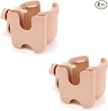 Accmor Stroller Cup Holder with Phone Holder, Bike Cup Holder, Universal Cup Holder for Uppababy Nuna Doona Strollers, 2-in-1 Cup Phone Holder for Stroller Bike Accessory