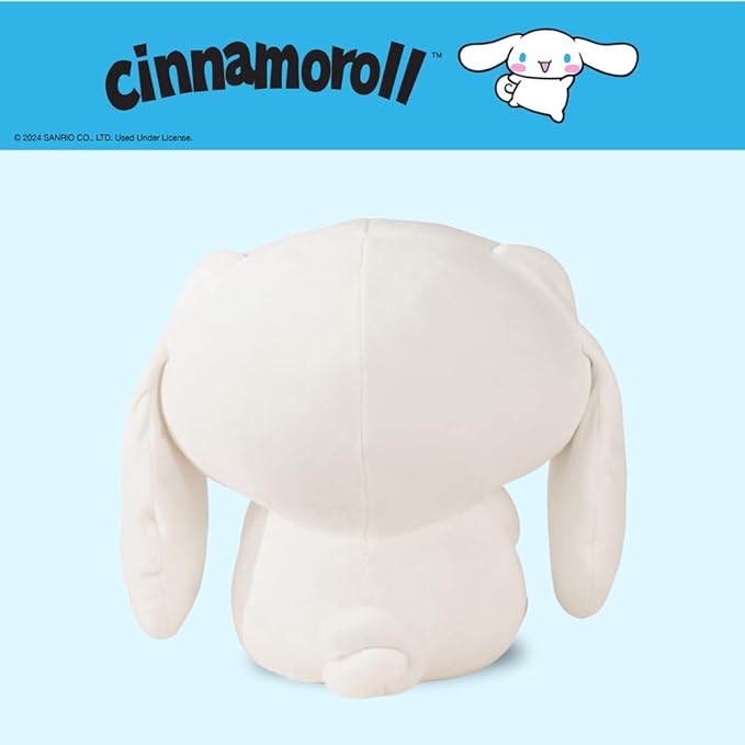 Cinnamoroll Bedding Super Soft Plush Calming 3Lb Weighted Cuddle Pillow Buddy, Comfort Pillow, (Officially Licensed Product) by Franco Calm