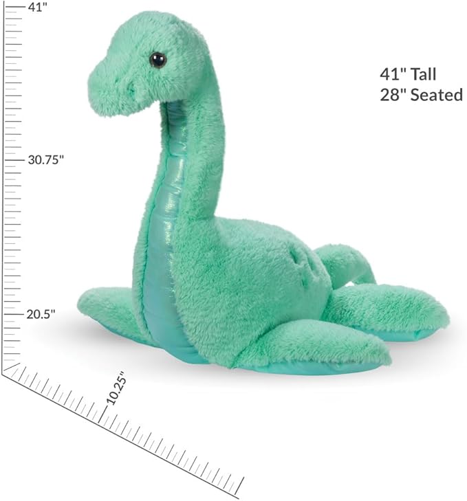 Vermont Teddy Bear Giant Dinosaur Stuffed Animal | 42 Inch Dinosaur Plush Toy | 3.5 Foot Jumbo Dino for Kids and Adults | Hand Finished in Vermont USA