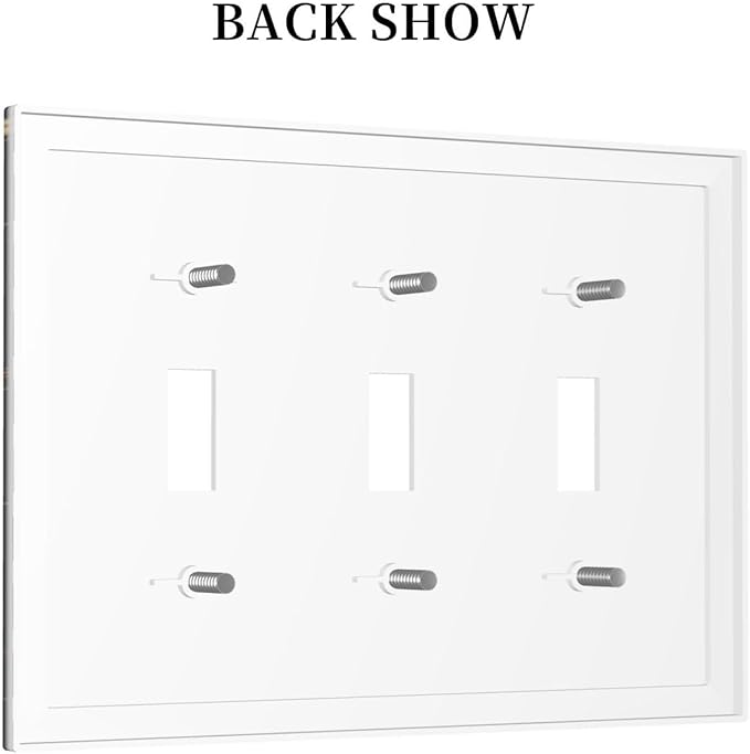 Light Switch Cover Boho Burning Sun Hippie Retro Bohemian Gypsy 3 Gang Wall Plate Triple Light Switch Plate Toggle Decorative Outlet Covers Electrical Switchplate for Bathroom Home Decor
