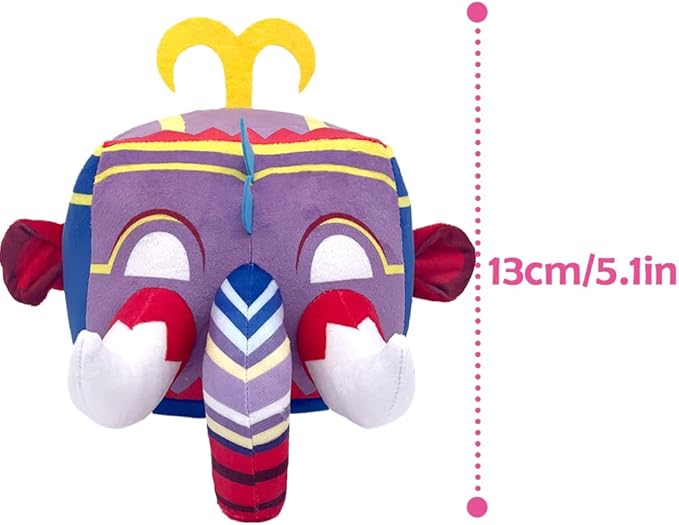 Zenitsu Plush Toy Fruits Plush Toy Stuffed Toys Video Game Pillow for Kids Birthday Xmas Gift (Mammoth)