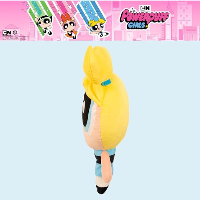 The Powerpuff Girls Bubbles Bedding Super Soft Cozy Decorative Cuddle Pillow, (Officially Licensed Product) By Franco Collectibles