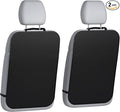 lebogner Back Seat Cover for Kids, 2 Pack X-Large Waterproof Kick Mats Backseat Protector, Durable Car Seat Back Protectors for Vehicles to Protect from Dirt, Mud & Scratches, Fits Most SUVs and Vans