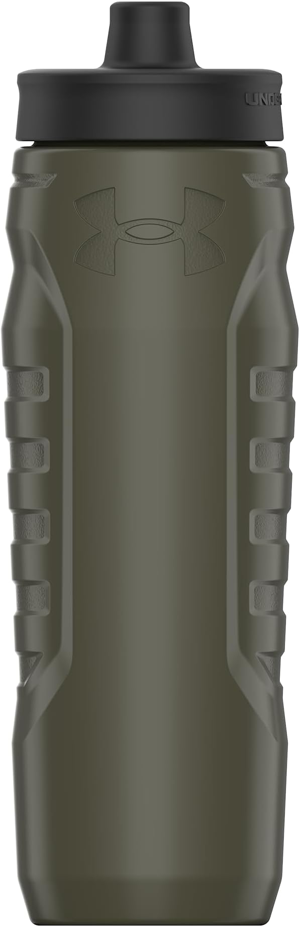 Under Armour Squeeze Water Bottles, 32 oz Water Bottles, Sideline Sports Water Bottle with Quick-Shot Lid, Quick & Easy Hydration, Gym Water Bottles, Squeeze Bottle, 1 32oz