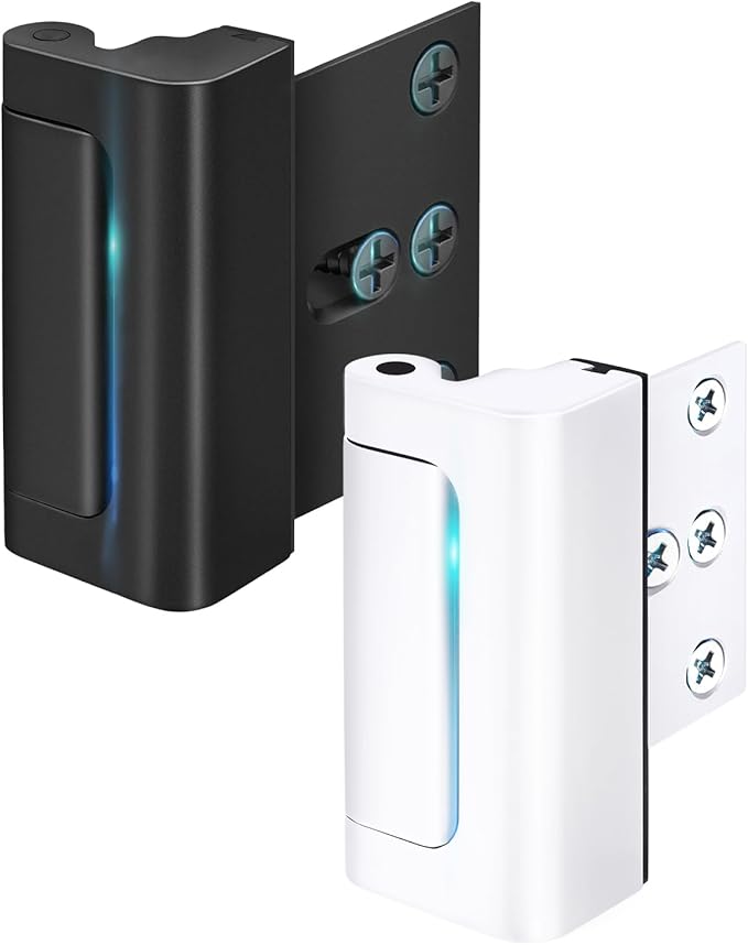 Home Security Door Lock Door Reinforcement Lock: Metal Door Locks for Front Door Locks for Kids Safety Child Proof Door Latch for Top Inside Deadbolt Lock