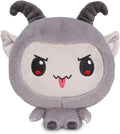 TeeTurtle Cloudheads Krampus Plush - 5-Inch Holiday Stuffed Animal with Embroidered Details - Soft Cuddly Plush Toys for Kids, Teens, and Adults