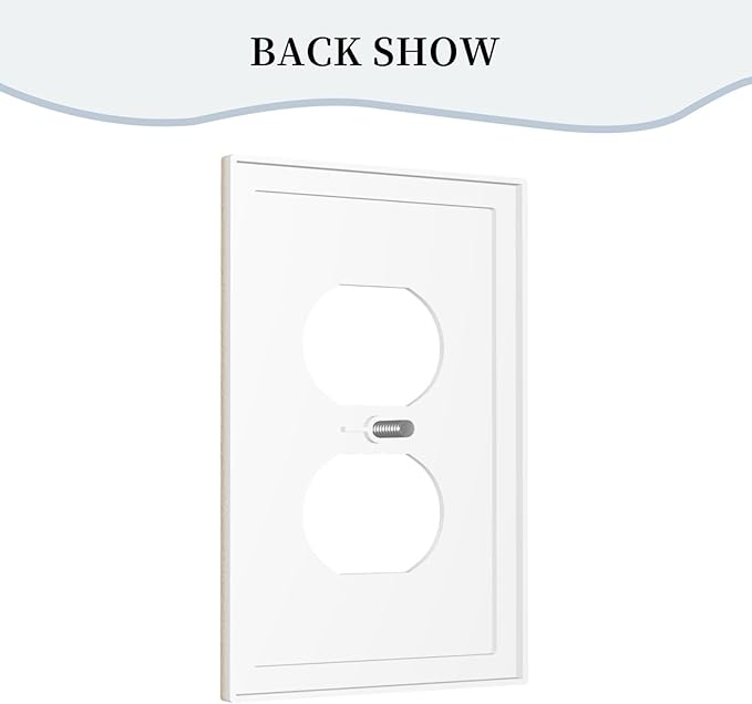Decorative Outlet Covers Beige Vintage Rustic Coffee Beans Spice 1 Gang Duplex Light Switch Cover Plate Electrical Switch plates Wall Plates Receptacle Covers for Kitchen Coffee Bar Decor