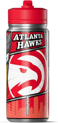 Hydrapeak x NBA Atlanta Hawks 20 oz Stainless Steel Water Bottle, Officially Licensed Double Wall Insulated Sports Bottle with Straw Lid, Reusable Leakproof Gift for Kids & Adults
