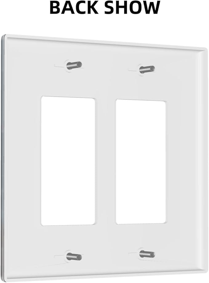 Decorative Art Light Switch Covers Butterflies from the Book 2 Gang Dual Rocker Outlet Switch plate Faceplate GFCI for Home Decor