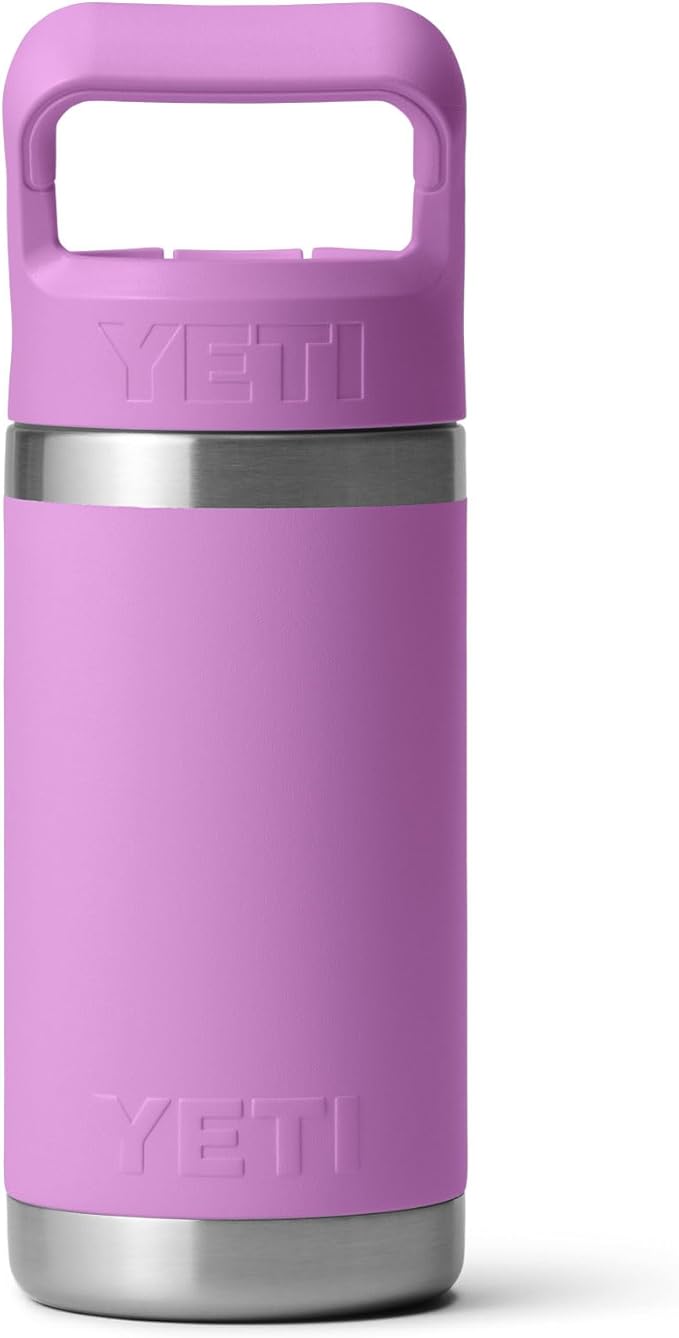 YETI Rambler Jr. 12 oz Kids Bottle, with Straw Cap