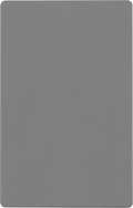 ENERLITES Screwless Blank Wall Plate, Child Safe Blank Device Outlet Cover, Standard Size, 1-Gang 4.68" x 2.93", Polycarbonate Thermoplastic, UL Listed, SI8801-GY, Glossy, Gray