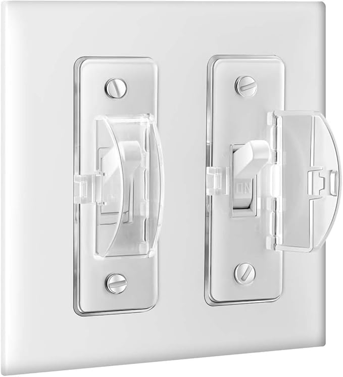 Roxiuc Switch Guard - Light Switch Cover Guard - Childproof - Clear (1pc)
