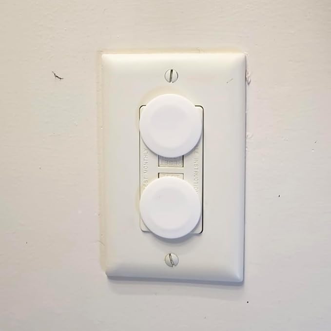 Vmaisi 62 Pieces Outlet Covers ChildProof Plug Protector - Baby Proofing Electrical Safety Outlet Plugs for Unused Wall Outlets, Home Travel Hotel Child Safety
