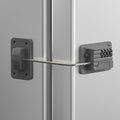 RORMGO Refrigerator Lock, Heavy Duty Fridge Locks for Kids, Freezer Lock with Combination for Refrigerator Drawer Cabinet Safety, Easy to Install No Keys Needed Grey