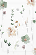 Light Switch Cover Plate Watercolor Floral Botanical Flowers 1 Gang No Device Blank Electrical Wall Plates Faceplate Decorative Switch Plate For Living Room Bed Room Decor