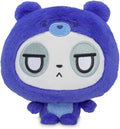 TeeTurtle Cloudheads Muffin the Panda Plush - 5-Inch Blueberry Cake Scented Teddy Berries Stuffed Animal with Embroidered Details - Soft Cuddly Plush Toys for Kids, Teens, and Adults