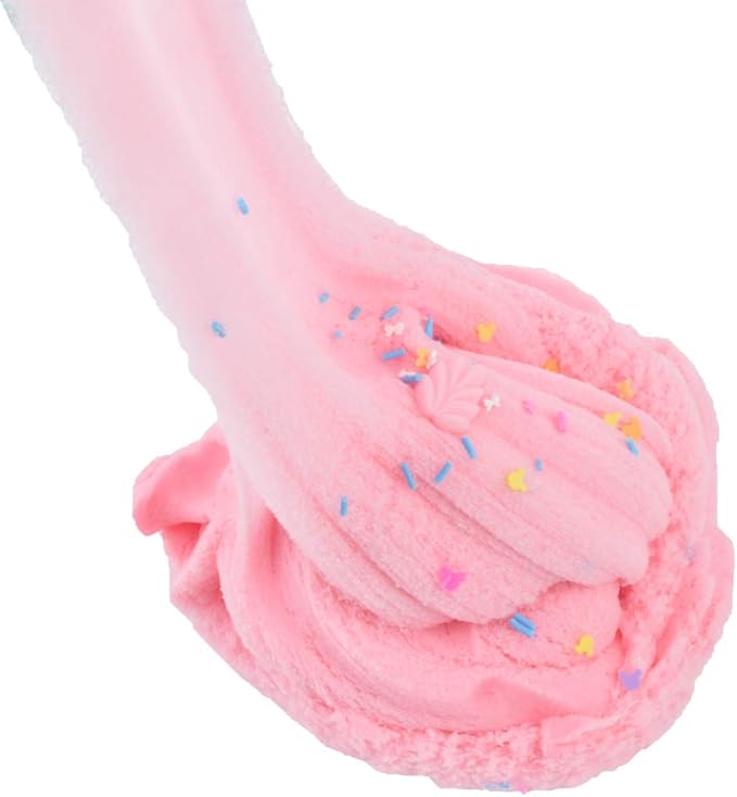 4 Pack Cloud Slime Kit, Soft and Non-Sticky, Girls and Boys DIY Stress Relief Toy, for Kids Party Favor, Birthday Gift