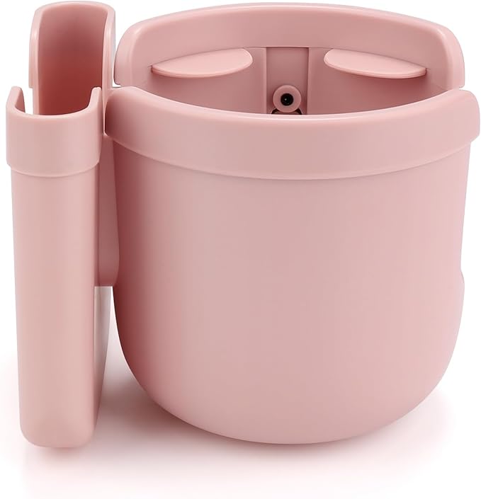 Accmor Stroller Cup Holder with Phone Holder, Bike Cup Holder, Universal Cup Holder for Uppababy Nuna Doona Strollers, 2-in-1 Cup Phone Holder for Stroller Bike Accessory