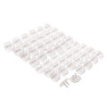 Dreambaby Plastic Baby Safety Outlet Plug Covers - 48 Pack - Outlet Covers Baby Proofing