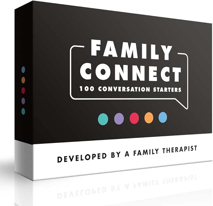 100 Conversation Cards for Kids - Engaging Questions & Conversation Starters - Family Card Games to Strengthen Parent-Child Relationship - Meaningful Topics for Dinner Table, Game Nights or Road Trips