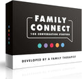100 Conversation Cards for Kids - Engaging Questions & Conversation Starters - Family Card Games to Strengthen Parent-Child Relationship - Meaningful Topics for Dinner Table, Game Nights or Road Trips