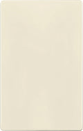 ENERLITES Screwless Blank Wall Plate, Child Safe Blank Device Outlet Cover, Standard Size, 1-Gang 4.68" x 2.93", Polycarbonate Thermoplastic, UL Listed, SI8801-LA, Glossy, Light Almond