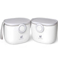 Termichy Baby Formula Dispenser, Portable Formula Dispenser Container with Scoop and Carry Handle for Travel Outdoor Activities for Baby Infant, 500ml 2Pack
