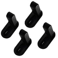 Childproof Door Lever Lock Prevents Toddlers Pets from Opening Doors, No Drill Tool Needed Easy to Instal, Child Safety Locks for Doors, Windows, washrooms (Black, Pack, 4)