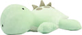 4LB Cute Weighted Stuffed Animals Plush - Calming Weighted Stuffed Animals for Anxiety 24 inch Soft Weighted Dinosaur Plush Toy Pillow for Adults and Children (Green Dinosaur)