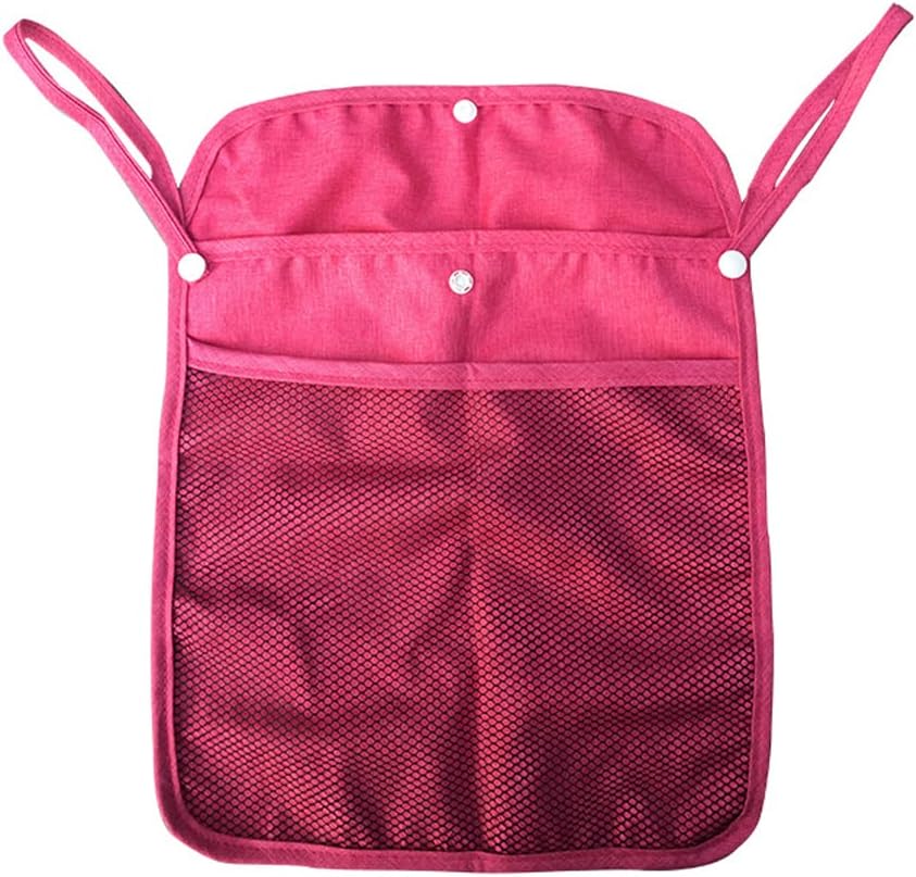 Baby Stroller Organizer Carmine Red Toddle Umbrella Stroller Organizer for Bottle Nappy Storage, Detachable Straps easy hang on strollers (Carmine Red)
