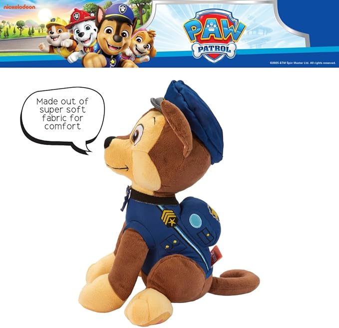 Paw Patrol Chase Kids Bedding Super Soft Plush Cuddle Pillow Buddy, One Size, By Franco