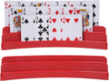 Three-Layer Design Playing Cards Holders，Playing Card Holder for Kids Adults Hands Free Card Holder for Family Card Game Nights Poker Parties