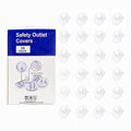 Baby Safety Clear Outlet Covers (24 Pack), Durable Plastic Plug Covers for Power Sockets, Child Proof Electrical Protector Safety Caps