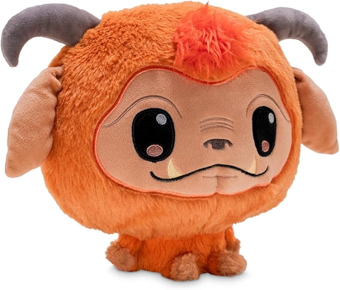 TeeTurtle Cloudheads Ludo Plush - 8-Inch Official Jim Henson's Labyrinth Stuffed Animal with Embroidered Details - Soft Cuddly Plush Toys for Kids, Teens, and Adults