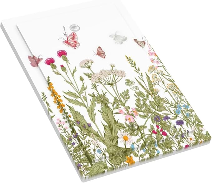 Colorful Butterfly Floral Plants Flower Vine Light Switch Cover Plate 1 Gang No Device Blank Electrical Wall Plates Faceplate Decorative Switch Plate for Bed Room Living Room Decor