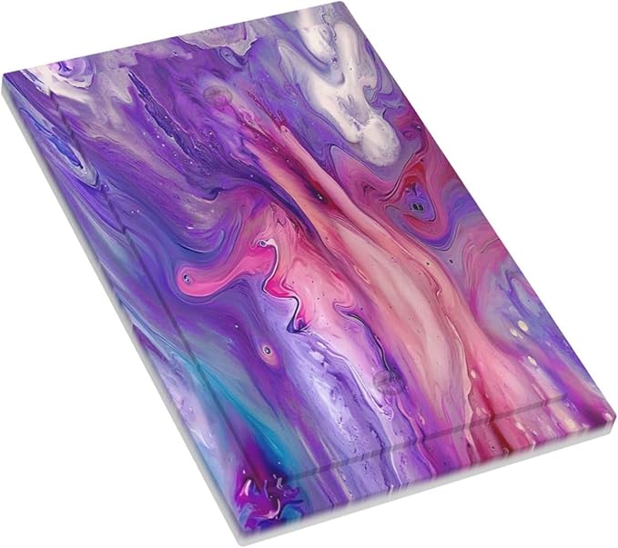 Liquid Marble Modern Abstract Texture Abstract Purple Paint Wall Art Light Switch Cover Plate 1 Gang Electrical Wall Plates Faceplate Decorative Switch Plate No Device Blank for Office Living Room