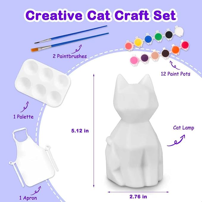 Arts and Crafts for Kids Ages 8-12: Gifts for Kids Art Supplies Craft Kits Birthday Gifts for Girls Boys Ages 6-12, Easter Stocking Stuffers Valentines Day Presents