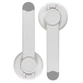 Nuby Child Safety Toilet Locks - 2 Pack - Toilet Lid Lock for Baby Proofing - Easy One-Hand Operation - Simple Installation - Fits Most Seats