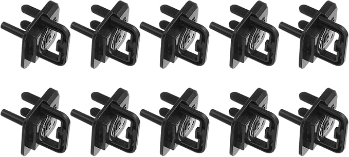 MECCANIXITY 10 Pack Outlet Covers Proofing, Plug Covers Easy Installation Electric Plug Protectors Safety Socket Cover Plugs Protector Black