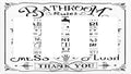 Bathroom Wash Inspirational Quote 4 Gang Quad Rocker/GFCI/Decorator Light Switch Cover Plate Decorative Electric Faceplate Decorative Switchplate Screwless