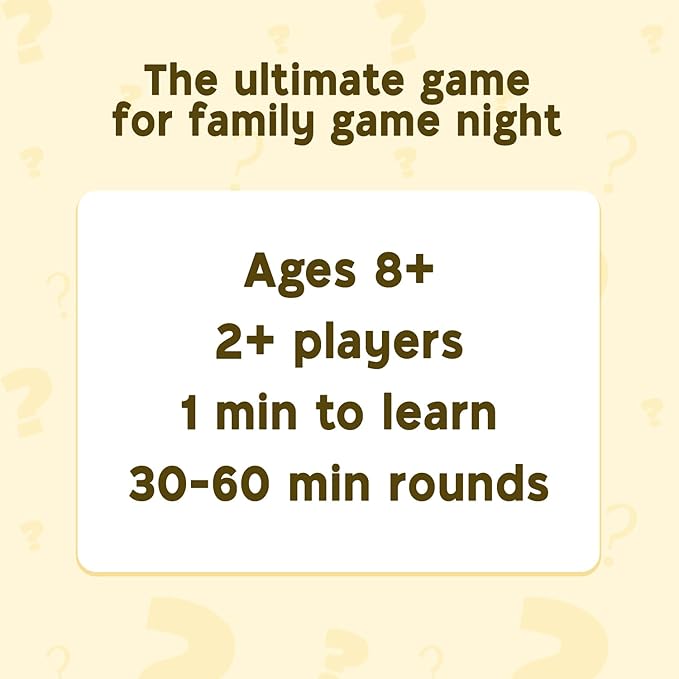 Who Knows More? Kids or Adults, The Ultimate Trivia Game for Kids, Teens and Adults - A Fun Family Party Game