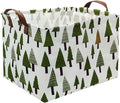 Tree basket,Laundry Basket Green Hamper Fabric Laundry Hamper,for baby hamper Nursery Toy Organizer tree room decor,Christmas gift decor,Gift Basket (tree)