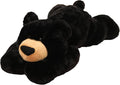 Weighted Stuffed Animals, Weighted Bear Stuffed Animal Toy Cute Black Bear Plush Pillow Weighted Plush Animals Toy, 11.8"