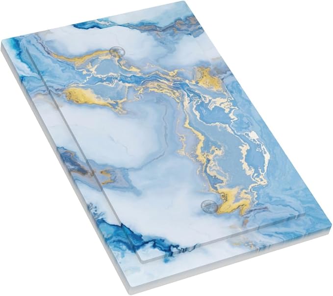 Beautiful Marble Texture Blue Gold Fluid Abstract Print Light Switch Cover Plate 1 Gang No Device Blank Electrical Wall Plates Faceplate Decorative Switch Plate Covers for Bedroom Bathroom Decor