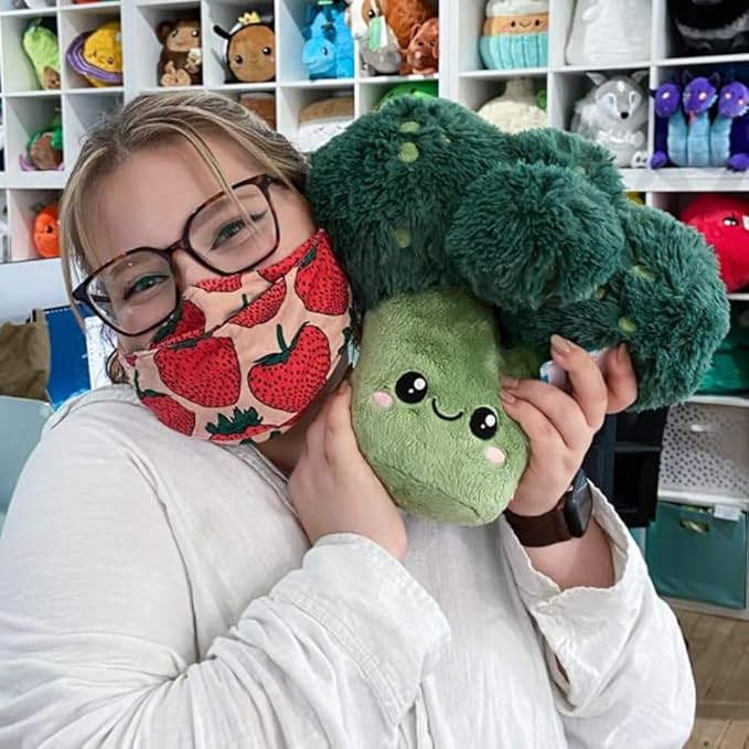 Squishable - Mini Broccoli - Comfort Food Collection - 9.5 in - Soft Toy Collectible Stuffed Animal