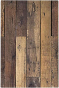Cool Brown Wood Style Vintage Rustic Print Light Switch Cover Plate 1 Gang No Device Blank Electrical Wall Plates Faceplate Decorative Switch Plate for Farmhouse Home Decor